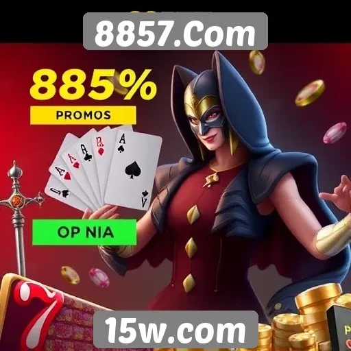 Promos e bônus no site 8857.Com